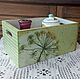 'Dill' Box style kitchen vintage, country, green. Utensils. botanica-m. Online shopping on My Livemaster.  Фото №2