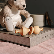 Куклы и игрушки handmade. Livemaster - original item Rodent teether made of natural Siberian Cedar. WT11. Handmade.