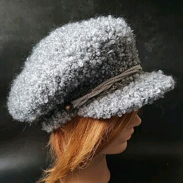 Аксессуары ручной работы. Ярмарка Мастеров - ручная работа Кепка барашек. Handmade.
