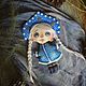 Снегурочка. Чердачная кукла. Kofeynyashki ART toys Кожемякина Людмила  (kofeynyashki). Интернет-магазин Ярмарка Мастеров.  Фото №2