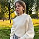 Серьги "Белые цветы". Серьги-пусеты. Утонченность и стиль. Интернет-магазин Ярмарка Мастеров.  Фото №2