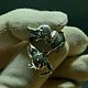 «Кольцо с таксой». Кольца. Art-custom-jewelry. Ярмарка Мастеров.  Фото №7