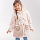 Mouton coat for a little girl, Childrens outerwears, Pyatigorsk,  Фото №1