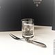 A set of 'PIONEER' stack, and diner fork in box. Gifts for February 23. Souvenirs for hunters and fishermen. My Livemaster. Фото №5