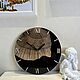 Часы настенные Moonlight. Часы классические. ELM_woodstudio (мебель и декор). Ярмарка Мастеров.  Фото №5