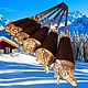 Skewers for grilling and barbecue 'Forest animals', handle — Wenge and brass. Skewers. The Gift Oasis. My Livemaster. Фото №9