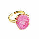 Rose quartz ring 'Tenderness'pink ring gift. Rings. Irina Moro. Online shopping on My Livemaster.  Фото №2