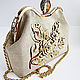 Womens handbag LUXURY genuine leather with gold clasp, Clasp Bag, Lesnoj,  Фото №1
