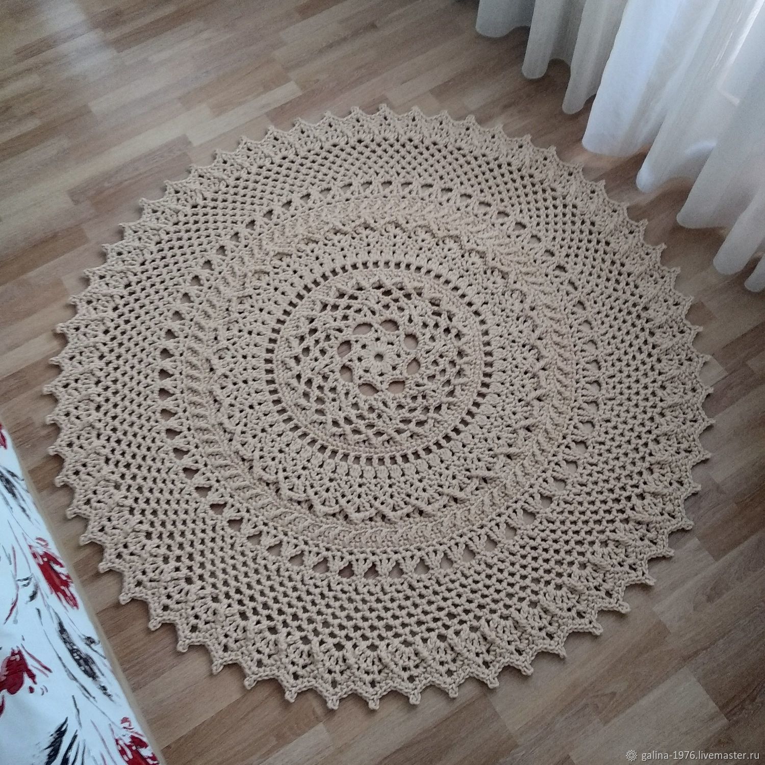 Knitted carpet 'Happiness' Maxi, Floor mats, Voronezh,  Фото №1