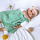 Regalo para recién nacido: vestido de verano para niña y gorro, menta. Gift for newborn. babyshop. Ярмарка Мастеров.  Фото №4