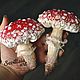 Sculpture realistic mushrooms fly agaric, Figurines, Rostov-on-Don,  Фото №1