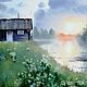  Домик у озера, Картины, Владивосток,  Фото №1