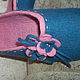 Felted Slippers ' On the Anniversary..!'. Slippers. Nadezda-L. Online shopping on My Livemaster.  Фото №2