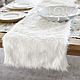 Fur track on the table / fireplace - Christmas decoration for the house, Tree, Moscow,  Фото №1