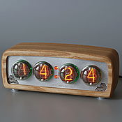 Для дома и интерьера handmade. Livemaster - original item Copy of Copy of Nixie tube clock "IN-4". Handmade.
