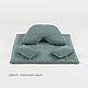 Color: Meditation pillow (set) 'New shape', Yoga Products, Kirov,  Фото №1