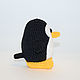 Заказать Пингвин Tux / Linux (амигуруми). Ирина Куликова (НИТландия). Ярмарка Мастеров. . Амигуруми куклы и игрушки Фото №3