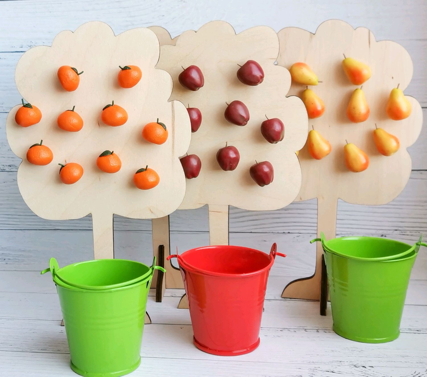 Развивающий Набор САДОВОЕ ДЕРЕВО, развивающая игрушка, Монтессори в ...