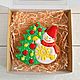 Новогодние пряники с пожеланиями/ логотипом. Набор пряников. notik_bakery. Ярмарка Мастеров.  Фото №4