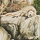 Sleeping lion, watercolor, Pictures, Novosibirsk,  Фото №1