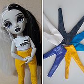 Куклы и игрушки handmade. Livemaster - original item Rainbow High Doll Clothes. Lace leggings (5 shades). Handmade.