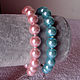 Bracelet pearl pink, Bead bracelet, Moscow,  Фото №1