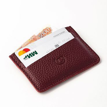 Сумки ручной работы. Ярмарка Мастеров - ручная работа Картхолдер женский натуральная кожа. Handmade.