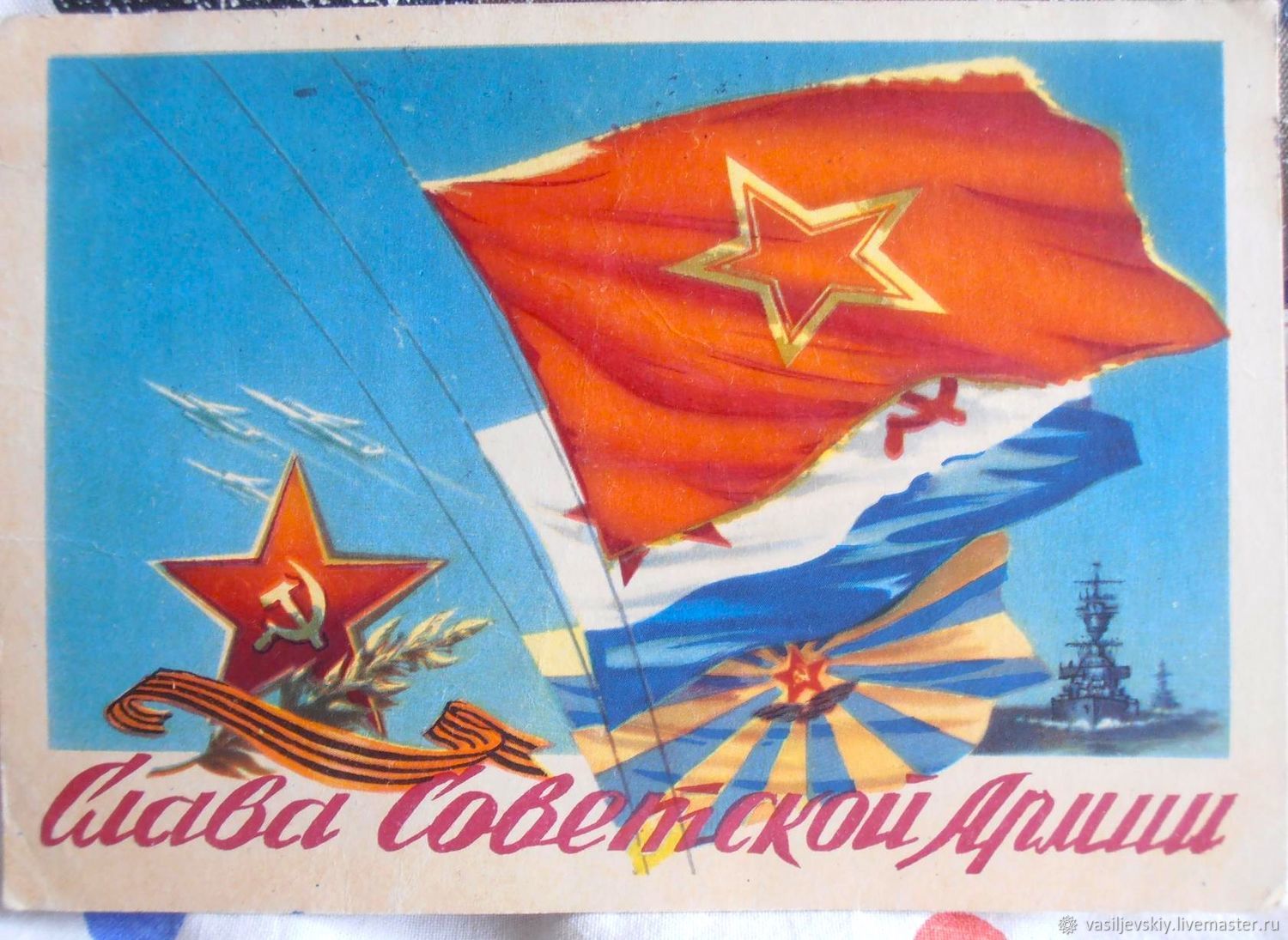 Винтаж: Художник Викторов.1958 г купить в интернет-магазине Ярмарка ...