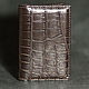 Copy of business card Holder crocodile leather, Business card holders, Moscow,  Фото №1