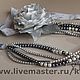 Бусы.Вдохновение. Колье. Кумпан Юлия FLOWERS  ACCESSORIES. Интернет-магазин Ярмарка Мастеров.  Фото №2