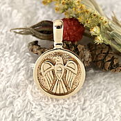 Русский стиль handmade. Livemaster - original item Amulet of Perun,the Slavic amulets talismans amulets made of bronze. Handmade.
