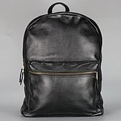 Кожаный рюкзак "Companion Black"