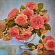 Картина маслом Английские розы, Картины, Самара,  Фото №1