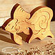 Souvenirs and gifts from wood. Puzzles ` goldfish`. Handmade. Wooden toys from Grandpa Andrewski.

