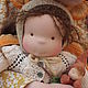 Вальдорфская кукла Оливия с лялечкой, Вальдорфские куклы и звери, Москва,  Фото №1