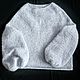Джемперы  " ALICE" св серый ( джемпер, свитер вяз). Джемперы. Ирина(shvilinka.knit). Ярмарка Мастеров.  Фото №6