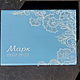 Baptismal chest, baptismal box. Christening set. Gracilis (Workshop Elena Sugar). My Livemaster. Фото №6