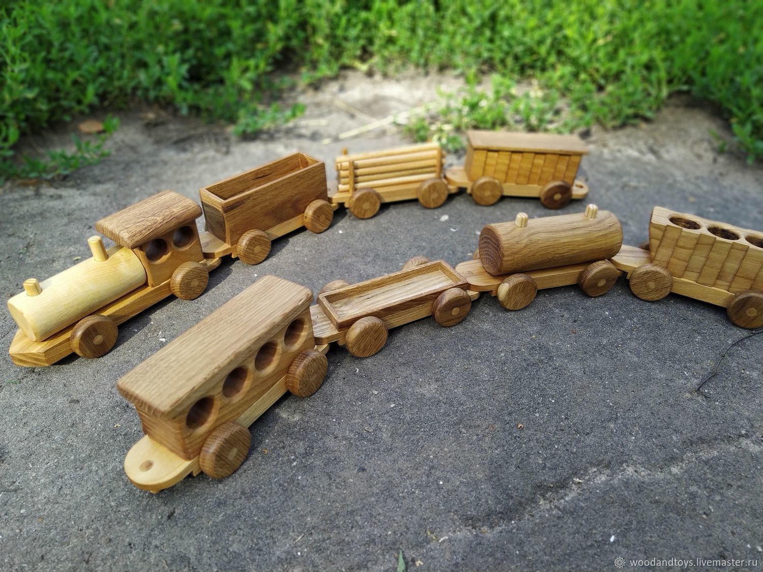 Vivi Wood Toy паровозик