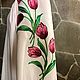 Women's embroidered blouse 'Tulips' ZHR2-177. Blouses. babushkin-komod. My Livemaster. Фото №5
