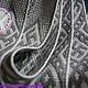 Rotifer Belt, Fern Flower and Spiritual Power white-gray. Belts and ribbons. ЛЕЙЛИКА - пояса и очелья для всей семьи. My Livemaster. Фото №6