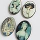 Заказать Винтаж: Камеи. broochivintage. Ярмарка Мастеров. . Броши винтажные Фото №3