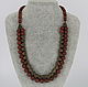Order Necklace made of natural stones Jasper 'Indian motifs'. Magic box. Livemaster. . Necklace Фото №3