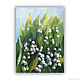The lilies Painting is oil on canvas 13h18 cm. Pictures. KapustinaArt. Online shopping on My Livemaster.  Фото №2