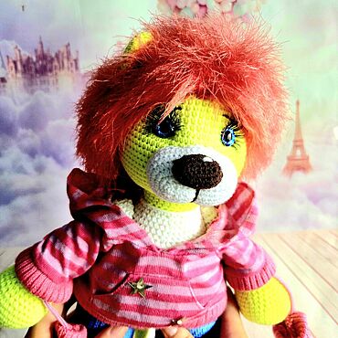 Куклы и игрушки ручной работы. Ярмарка Мастеров - ручная работа Львёнок. Handmade.