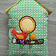 Pillow toy Spring birdhouse, Baby pillow, Pskov,  Фото №1