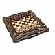 Chess backgammon carved 'Fetis' 50, Harutyunyan, Backgammon and checkers, St. Petersburg,  Фото №1