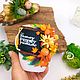 Кружка с осенними цветами для учителя. Кружки и чашки. Flowerdecor337. Ярмарка Мастеров.  Фото №6
