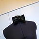 Bow tie CONCERT self-tie, black sequins. Ties. ERIO SHOP. Online shopping on My Livemaster.  Фото №2