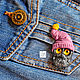 Brooches Owls in stock. Brooches. 2sovy. My Livemaster. Фото №5