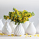 Order Vases "Zefir White L" ceramics. Hill & Mill. Livemaster. . Vases Фото №3